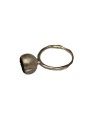 Bague petit nénuphar argent noir oxydé intérieur yonka 1 Rosa maria femme bijoux online boutique strasbourg france 