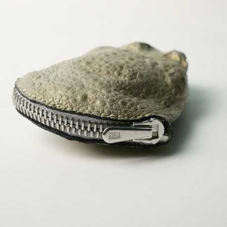 Porte_-monnaie_Grenouille_métallisé_mastic_gold_Kobja_homme_femme_maroquinerie_mode_shop_online_boutique_strasbourg_france 