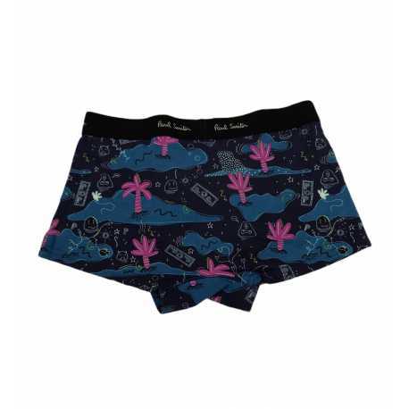 Boxer_palmiers_îles_imprimés_navy_rose_m1a-121d-au730-47_homme_sous_vêtement_mode_shop_online_boutique_strasbourg_france