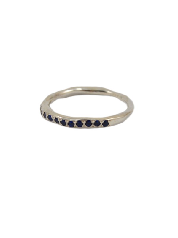 Bague_Sei_anneau_fin_argent_rangée_saphir_bleu_rosa maria_femme_ring_strasbourg_boutique_france_online