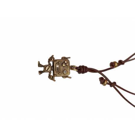 Charm Robo Bro bronze diamants_RB1BRD_catherine michiels_strasbourg_france_boutique_online