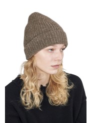 Bonnet yack taupe Isabel Benenato femme DK68 30 mode vêtements boutique online strasbourg tendance hiver accessoire 