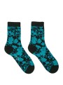 Chaussettes_floral_vert_turquoise_W1A 086D GF648 38_Paul Smith_femme_accessoire_mode_online_boutique_strasbourg_france