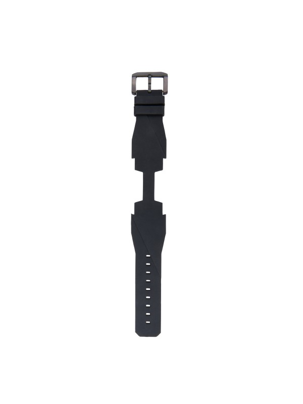 Bracelet_silicone_strap_boucle_noir_R413 S 09_Fob_paris_bijoux_mixte_mode_shop_online_boutique_strasbourg_france