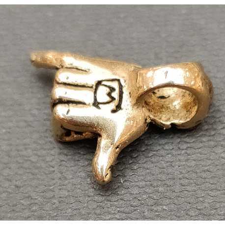 Charm_Aloha_bronze_Shaka_Hand_0121BR_catherine michiels_strasbourg_francce_boutique_shop_online_bijoux_jewellery_pendentif