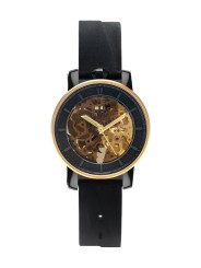 Montre_automatique_Rehab_s r360 02_gold_cuir_suède_Fob_paris_bijoux_mixte_mode_shop_online_boutique_strasbourg_france