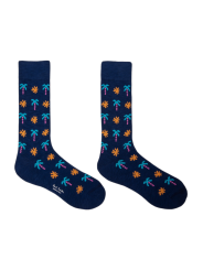 Chaussettes_navy_palmiers_turquoise_M1A 800MO HF783 47_paul_smith_mode_fashion_tendance_femme_homme_boutique_accessoires
