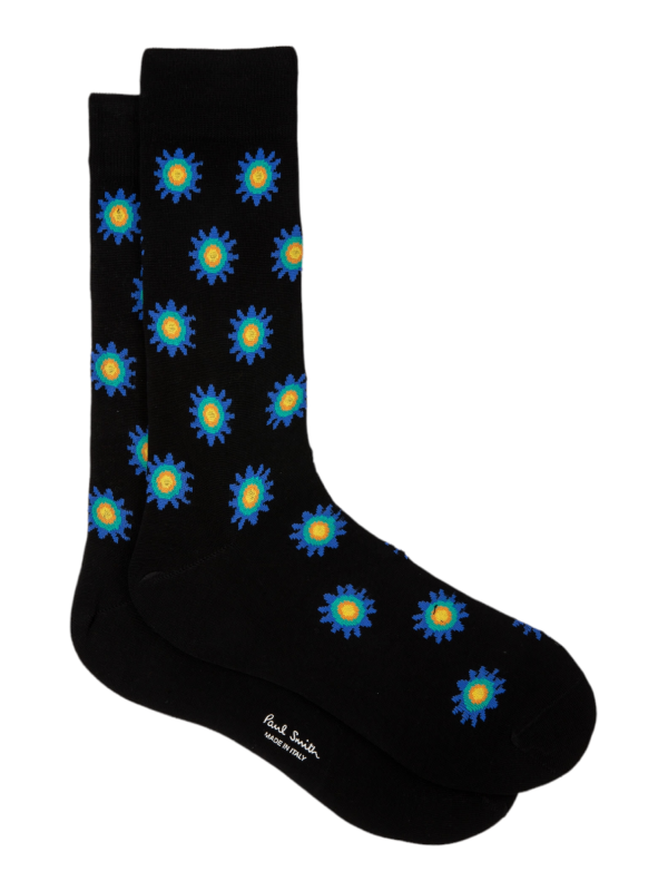Chaussettes_noir_soleils_bleu_M1A 800MO HF784 79_paul_smith_homme_femme_accessoires_strasbourg_mode_fashion_tendance_ps