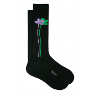chaussettes_longue_verte_fleurs_tige_M1A 800MO_J415 38_Paul_smith_homme_vêtement_mode_online_boutique_strasbourg_France 