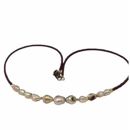 Ras du cou_perles Tahiti_perles céramique japonaise_Malika_FW2222_catherine michiels_femme_strasbourg_bijoux