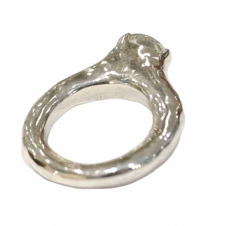 Bague Carria 1 prasiolite vert clair Bis Dix Prs Rosa Maria Jewellery bijoux créateur strasbourg boutique online mixte 