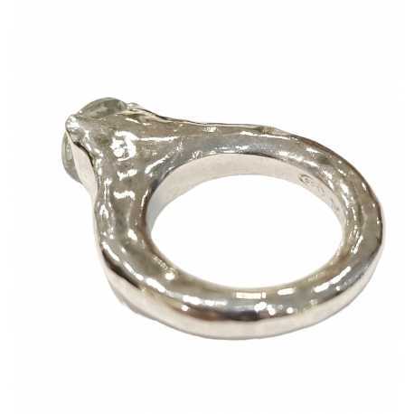 Bague Carria 1 prasiolite vert clair Bis Dix Prs Rosa Maria Jewellery bijoux créateur strasbourg boutique online mixte 