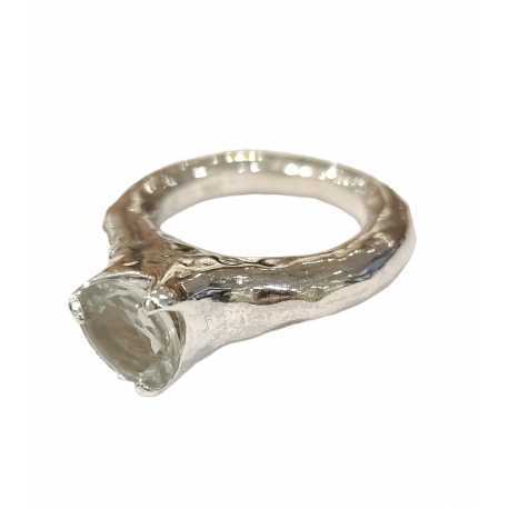 Bague Carria 1 prasiolite vert clair Bis Dix Prs Rosa Maria Jewellery bijoux créateur strasbourg boutique online mixte 