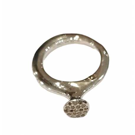 Bague tête haute Elvia diamants gris S St Dia Ig Rosa Maria Jewelerry Bijoux Strasbourg Boutique Online Mode Mixte 