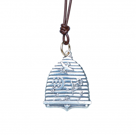 pendentif_ruche_abeilles_argent_Essence of Life_shop_concept_store_shopping_catherine michiels_mode_tendance_strasbourg