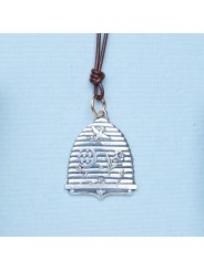 pendentif_ruche_abeilles_argent_Essence of Life_shop_concept_store_shopping_catherine michiels_mode_tendance_strasbourg