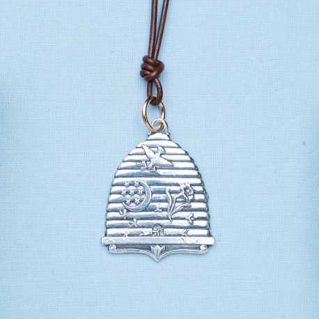 pendentif_ruche_abeilles_argent_Essence of Life_shop_concept_store_shopping_catherine michiels_mode_tendance_strasbourg