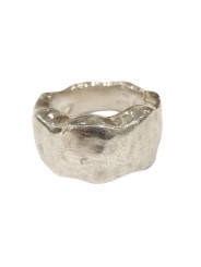 Bague plate épaisse argent CA01 Bis Rosa Maria Jewellery Bijoux Créateur Strasbourg Boutique Online Mode Mixte 