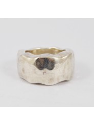 Bague plate épaisse argent CA01 Bis Rosa Maria Jewellery Bijoux Créateur Strasbourg Boutique Online Mode Mixte 