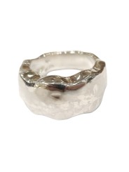 Bague plate épaisse argent CA01 Bis Rosa Maria Jewellery Bijoux Créateur Strasbourg Boutique Online Mode Mixte 