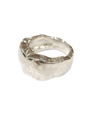 Bague plate épaisse argent CA01 Bis Rosa Maria Jewellery Bijoux Créateur Strasbourg Boutique Online Mode Mixte 