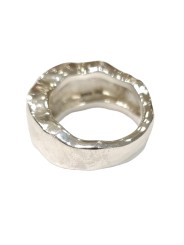 Bague plate épaisse argent CA01 Bis Rosa Maria Jewellery Bijoux Créateur Strasbourg Boutique Online Mode Mixte 