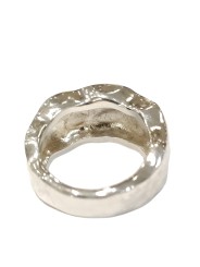 Bague plate épaisse argent CA01 Bis Rosa Maria Jewellery Bijoux Créateur Strasbourg Boutique Online Mode Mixte 