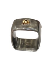 Anneau plaque oxydée Juda croix malte 1 diamant noir St Div 14 3B Gy Dix Blk rosa maria bijoux strasbourg boutique online