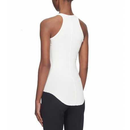 Débardeur coton épais lisse milk Rib Tank RP01C 5101 RD 11 Rick Owens femme vêtement online strasbourg france boutique