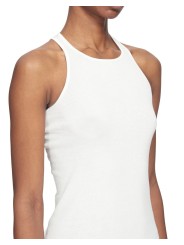 Débardeur coton épais lisse milk Rib Tank RP01C 5101 RD 11 Rick Owens femme vêtement online strasbourg france boutique