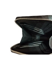 Porte monnaie cuir python noir Zipped wallet RA01C 0216 LPYM 09 boutique accessoire Strasbourg homme Rick Owens mode