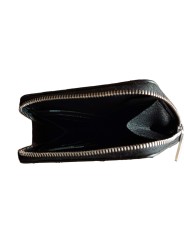 Porte monnaie cuir python noir Zipped wallet RA01C 0216 LPYM 09 boutique accessoire Strasbourg homme Rick Owens mode