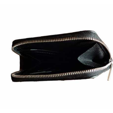 Porte monnaie cuir python noir Zipped wallet RA01C 0216 LPYM 09 boutique accessoire Strasbourg homme Rick Owens mode Porte monnaie cuir python noir Zipped wallet RA01C 0216 LPYM 09 boutique accessoire Strasbourg homme Rick Owens mode