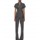 Pantalon elastique taille biais rayé noir écru RP01C 5301 JP1 0908 rick owens femme vêtemnts strasbourg boutique online