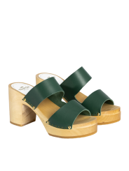 Sabot mules Yanis vert