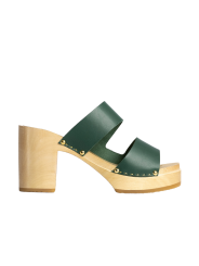 Sabot mules Yanis vert