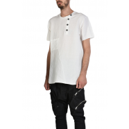 T-shirt tunisien poche blanc_3M_OMBRA T-SHIRT_la haine inside us_homme_strasbourg_boutique_france_vetements_avant garde
