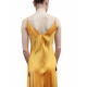 Robe longue viscose bretelles mandarine_Napa_Hanami d'Or_femme_Strasbourg_boutique_tendance_vêtements_Alsace_mode