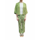 Pantalon print psy vert jade écru_Niagara_viscose_Hanami d'Or_femme_Strasbourg_boutique_tendance_vêtements_Alsace_mode