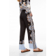 Pantalon print Foulard noir lavande_2310-5076_Ivi_femme_vêtement _mode_shop_online_boutique_strasbourg_france