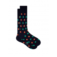 Chaussettes_poissons_perroquets_navy_M1A-380CI-K222-47_Paul Smith_homme_vêtement_mode_shop_online_boutique_strasbourg