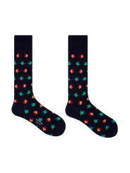 Chaussettes_poissons_perroquets_navy_M1A-380CI-K222-47_Paul Smith_homme_vêtement_mode_shop_online_boutique_strasbourg