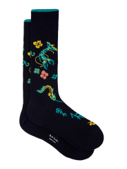 Chaussettes_écrevisse_hawaï_navy_M1A-380CI-K220-47_Paul Smith_homme_vêtement_mode_shop_online_boutique_strasbourg_france