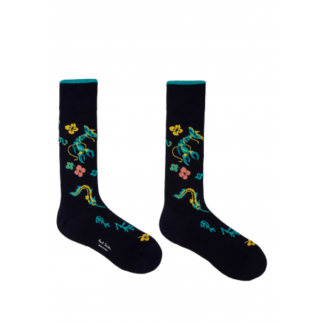 Chaussettes_écrevisse_hawaï_navy_M1A-380CI-K220-47_Paul Smith_homme_vêtement_mode_shop_online_boutique_strasbourg_france