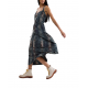 Robe longue Water color bretelles croisée dos 23667 80 Roberto Ricci Design RRD femme vêtement boutique strasbourg france