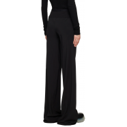 Pantalon élastiqué taille biais noir viscose acétate_RP01C 5301 Y 09_Rick Owens_femme_vêtement_online_strasbourg_boutique