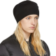 Bonnet long Big Hat mérinos noir RP02C 1493 M 09 rick owens vêtement strasbourg boutique algorithmelaloggia