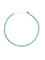 Collier Puka en turquoise et or PUKCOTUROR