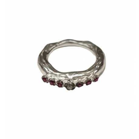 Bague_6 rubis 1 diamant_Poppy 5 (7) S ST DIA RU 6P IG 1P_Rosa Maria Jewellery_Boutique_strasbourg_online_Bijoux_ring