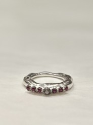 Bague_6 rubis 1 diamant_Poppy 5 (7) S ST DIA RU 6P IG 1P_Rosa Maria Jewellery_Boutique_strasbourg_online_Bijoux_ring